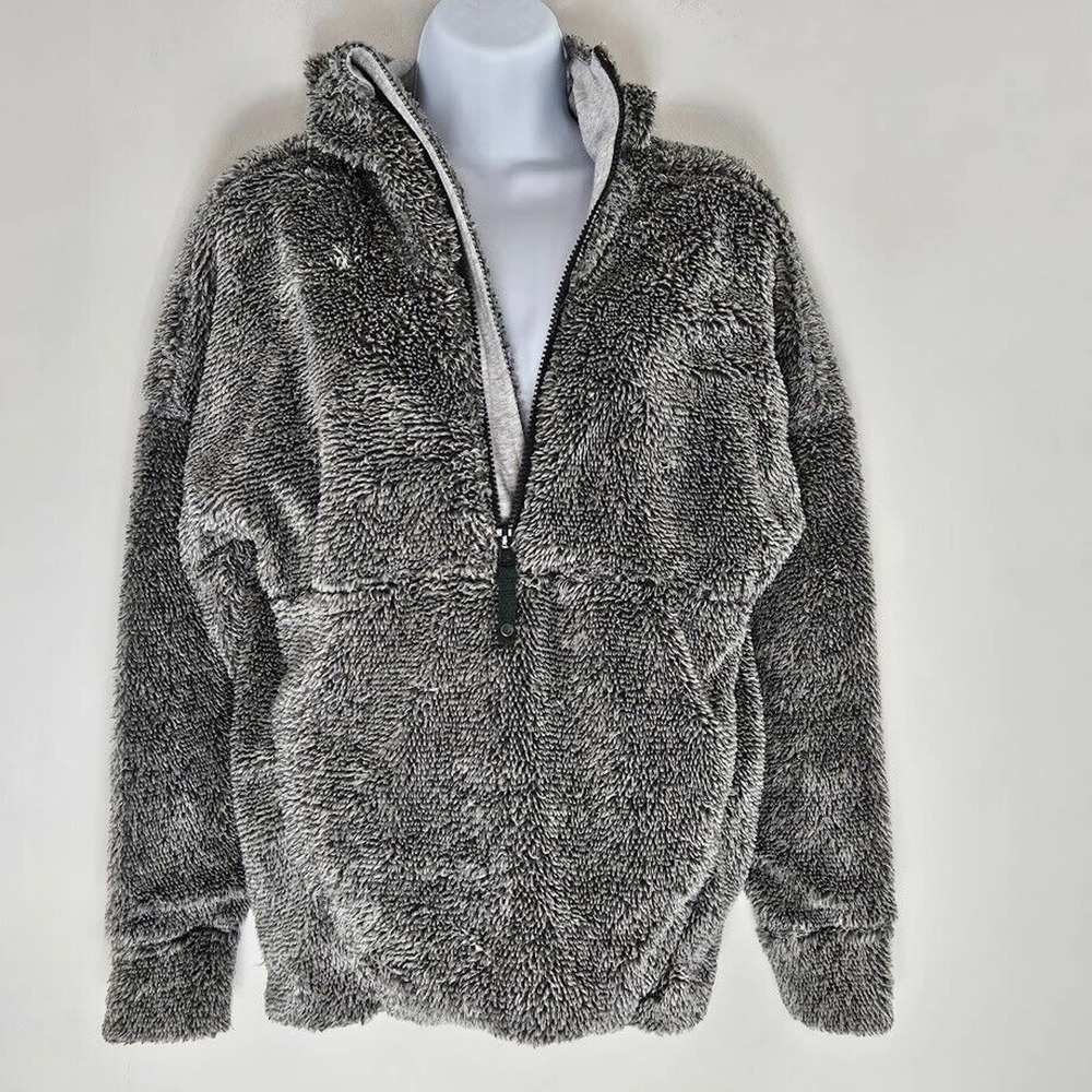 Prana Permafrost Hoodie 1/2 Zip Pullover Pockets Cotton Blend Lining Size XS - Picture 4 of 11